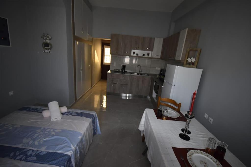 Moshovia Studio Κάρπαθος Στο Κέντρο Και Ήσυχα Villa Exteriör bild